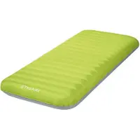 Intex 64097NP - Opblaasbaar luchtbed - Dura-Beam Truaire, inclusief USB-luchtpomp (groen, 76x191x17 cm) - Opblaasbaar matras, geschikt voor kamperen