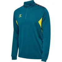 Hummel Sportsweatshirt 'AUTHENTIC' saffier / geel