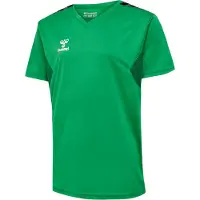 Hummel Functioneel shirt 'Authentic' groen / donkergroen / zwart / wit