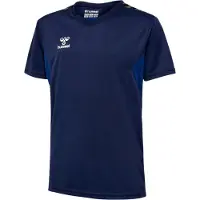 Hummel Functioneel shirt 'Authentic' navy / ultramarine blauw / zwart / wit