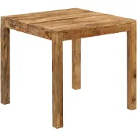 vidaXL Eettafel 82x80x76 cm massief mangohout