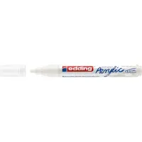 Edding 5100 acrylic marker - 2 tot 3 mm - wit