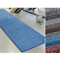 Casa Pura London Vloerkleed Actionback, PP (Polypropeen) Rechthoekig Blauw 67 x 150 cm