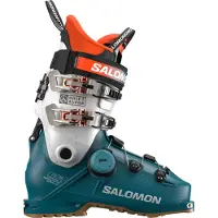Salomon - Heren skischoenen - Shift Alpha Boa 120 Dragonfly/Silver Met/Orange Tiger voor Heren van Aluminium - Maat 45 2/3-46 1/3 - Blauw