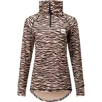 Eivy - Women's Icecold Zip Top - Longsleeve XS, bruin
