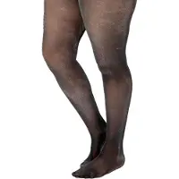 Pamela mann panty met glitters 40 denier zwart female | Maat: 48-50