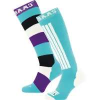 Poederbaas Striped Ski Sokken 2-pack Maat: 35-38