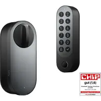 Xiaomi Smart Lock U200 Kit - Zwart - Slim Deurslot - Vingerafdruk & Pincode - Apple Home Key - Bluetooth & Matter
