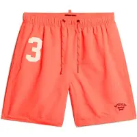 Superdry Mannen Gerecyclede Polo Zwemshort - 43 cm Cream Grootte: Xxl