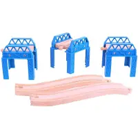 Bigjigs Treinset Treinbaan Brugdelen - Hout