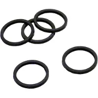 Vwp balhoofdtussenring spacer carbon 10mm 1.1/8" p/5