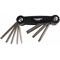 Vwp toolset/pocket-tool torx sleutelset zakmes-model 8 in 1