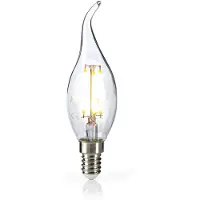 Nedis Led lamp E14 | Kaars met punt | (4.8W, 470lm, 2700K, Dimbaar)