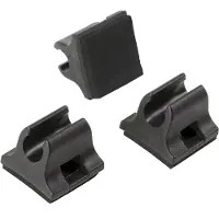 M-Wave kabelgeleider 4-5 mm zwart (3 stuks)