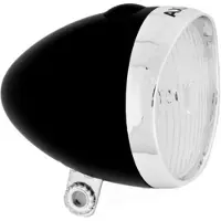 Axa Voorlicht classic led batterijen zwart/zilver