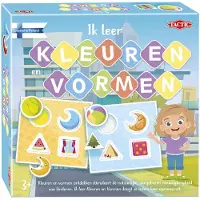 Tactic Ik Leer: Kleuren en Vormen – Bordspel – Educatief – Leerzaam Spel om Kleuren en Vormen te Leren Herkennen – 2 tot 4 Spelers – Vanaf 3 Jaar