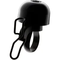 Widek Paperclip Mini fietsbel, zwart. Kleur: zwart. One size