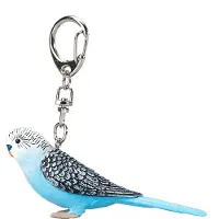 MOJO sleutelhanger grasparkiet blauw 387459