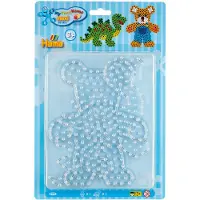 Hama strijkkralenbordjes maxi - dino en teddybeer