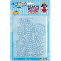 Hama strijkkralenbordjes maxi - vlinder en prinses
