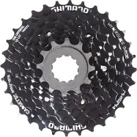 Shimano cs-hg200 cassette 8-speed 12-32 tands zwart oem