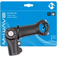 M-Wave stuurpen verstelbaar st-c2.1 110mm ahead 1 1/8" ø31.8mm zwart