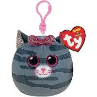 TY Squish a Boo Clips Kiki Cat, 8cm