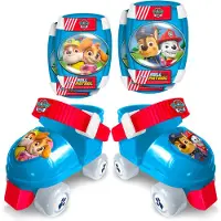 Nickelodeon Paw Patrol Rolschaatsen Met Bescherming Blauw Maat 23-27