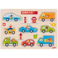 Goki - Insteekpuzzel tankstation - GOLLNEST &amp; KIESEL