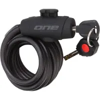 One spiraalkabelslot 15120 15mm/120cm black/grey