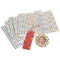 Colorations - 3d edelsteenstickers, 2150st.