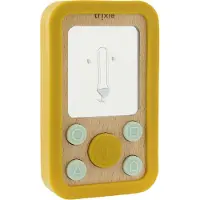 Trixie Baby Telefoon van Hout en Silicone - Mr. Lion - Eerste Speelgoed voor Baby - Kraamcadeau - Baby cadeau