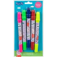 Undercover Stempelstift 2in1 peppa pig, 4st.