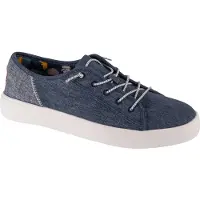 HEY DUDE Mocassins 'Craft Linen' donkerblauw