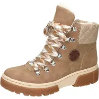 Rieker Veterlaarsjes beige / chamois / donkerbruin