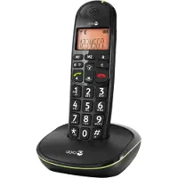 Doro Phone EASY 100W: Draadloos telefoon met lage stralingsuitstoot, nummerweergave, 10 uur spreektijd, 4 dagen stand-by, handsfree functie, DECT