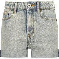 Vingino Korte broek high waist Dewi Meisjes Blauw 158