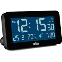 Braun BC10 DCF-B radio-wekker, zwart
