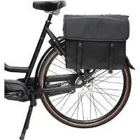 Beck Canvas Fietstas Inhoud: 45L, Kleur: grijs