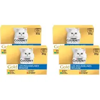 Gourmet Gold Multipack - Kattenvoer - 4 x Mix 12x85 g