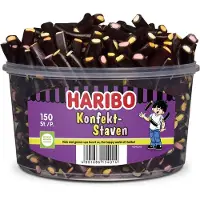Haribo Konfektstaven 150 Stuks