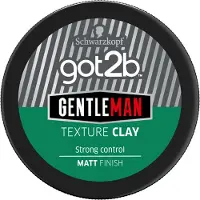 Got2b Men Gentleman Texture Clay - Haarstyling - Haarwax - Matte Look - Sterke Fixatie - Voordeelverpakking - 6 x 100 ml