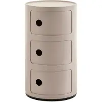 Kartell Componibili Bio-Opslageenheid Cream