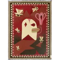 &tradition Momento JH46 plaid 180x130 cm Red dawn