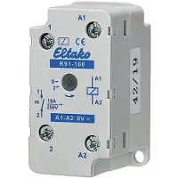 Eltako R91-100-8V schakelrelais, 1-voudig, voor installatie in inbouwdozen, artikelnummer 91100410