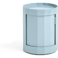 HAY Facet Kastje Misty Blue | 100 (1 door, H49) | With feet and castors