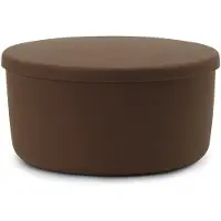 Normann Copenhagen Poef Hide Storage Pouf Large Brown
