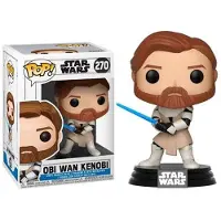 Funko POP! Star Wars Clone Bobble-head Obi Wan Kenobi Figure Transparant Kinderen