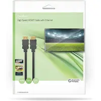 Nedis High Speed Hdmi-kabel + Ethernet Fresh Green Box Hdmi Connector - Hdmi Connector 10m Zwart