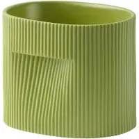 Muuto Bloempot Ridge Moss Green 15 cm
